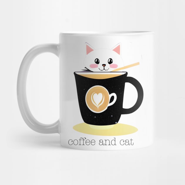 Coffee Cat by geeklyshirts